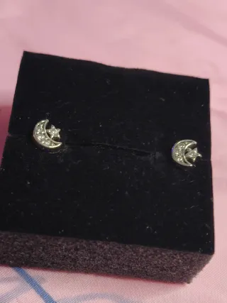 Conjunto Pandora Collar y Pendientes Luna