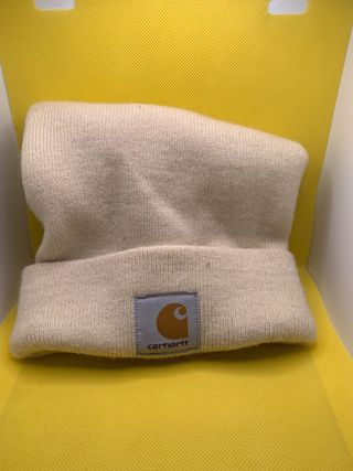 Cappello Carhartt Lana Beige Arancio