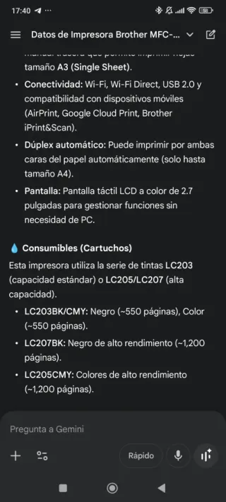 Impresora Brother MFC-J4420DW
