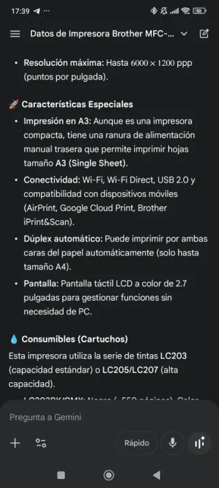 Impresora Brother MFC-J4420DW