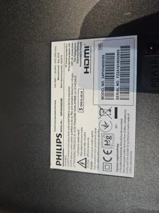 TV Philips 24 pulgadas HDMI SIN SOPORTE