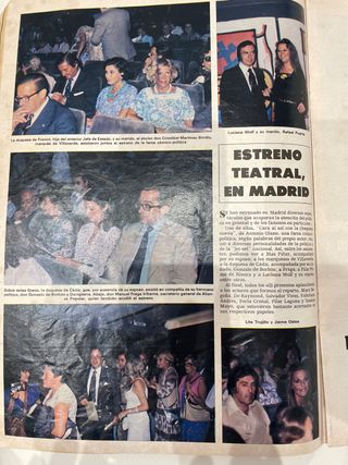 Revista HOLA de 1978 con Isabel Presley