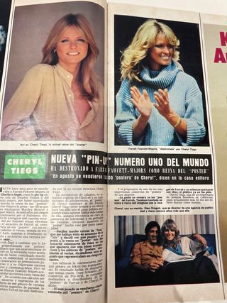 Revista HOLA de 1978 con Isabel Presley