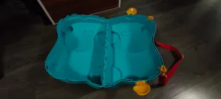 Valigia per bambini Molto blu con cinghia