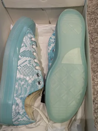 Converse Golf le Fleur Teal/Blanco