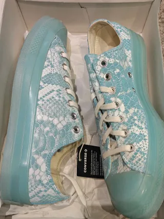 Converse Golf le Fleur Teal/Blanco