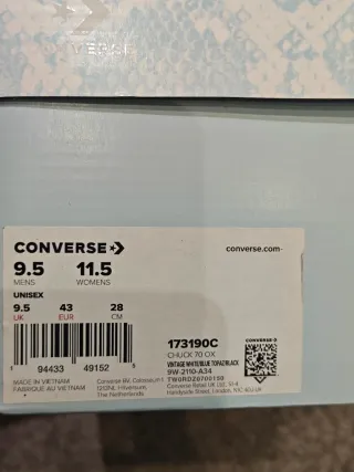 Converse Golf le Fleur Teal/Blanco