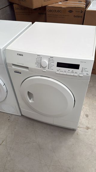 Secadora AEG A+++ 8 kg blanco segunda mano