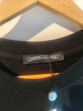 Camiseta Chrome Hearts Negra