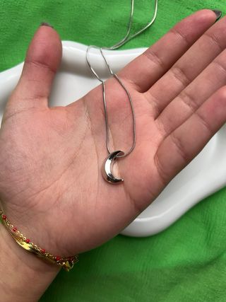 Collana Luna Acciaio Inossidabile Waterproof