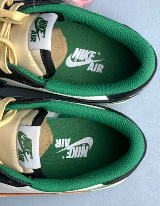 Air Jordan 1 Low Negro Verde