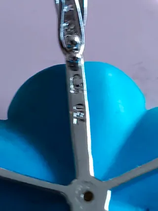 Anillo y Colgante Flor Turquesa Oro