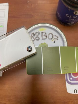 Smalto satinato verde relax 750 ml