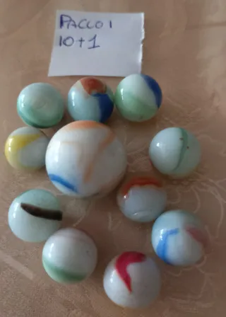 Biglie in vetro colorate