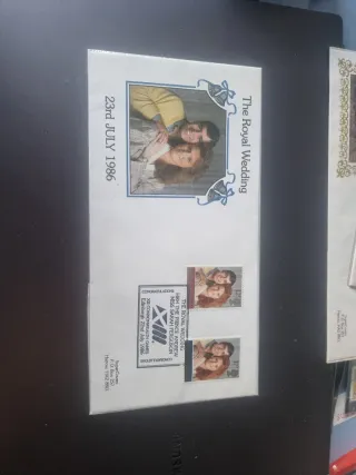 Sellos Boda Real 1986 PRÍNCIPE ANDRÉS