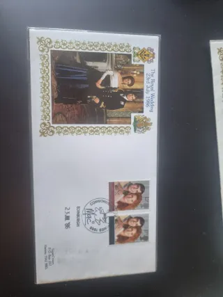 Sellos Boda Real 1986 PRÍNCIPE ANDRÉS