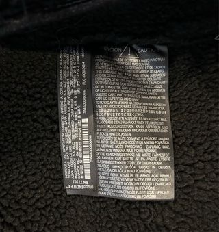 Chaqueta efecto cuero ZARA hombre talla M