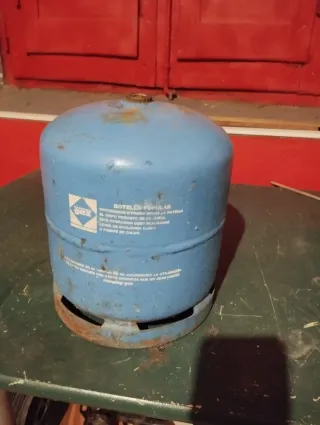 Botella de gas campingaz azul