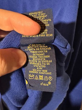 Maglioncino Polo Ralph Lauren Blu Taglia XL