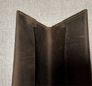 Cartera Minimalista Cuero Artesano