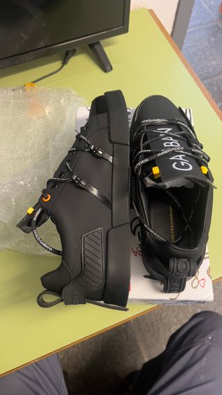 Zapatillas Dolce & Gabbana Negras Multicolor