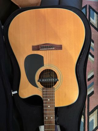 Guitarra Acústica Fender con Funda