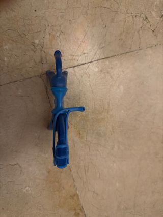 Playmobil cabello azul