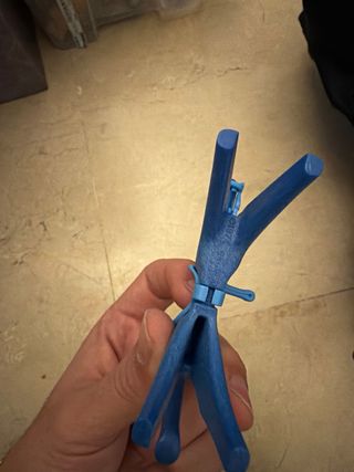 Playmobil cabello azul