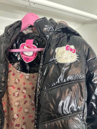 Cazadora Hello Kitty Negra Talla 122