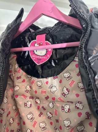 Cazadora Hello Kitty Negra Talla 122