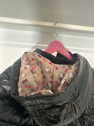 Cazadora Hello Kitty Negra Talla 122