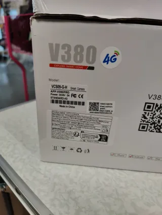 Cámara WiFi Solar V380