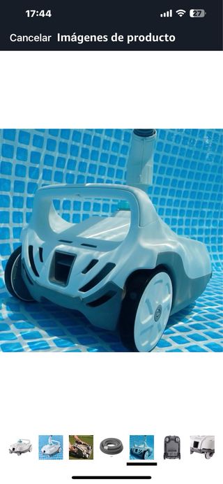 Robot Limpiafondos Intex ZX100 N206,N207