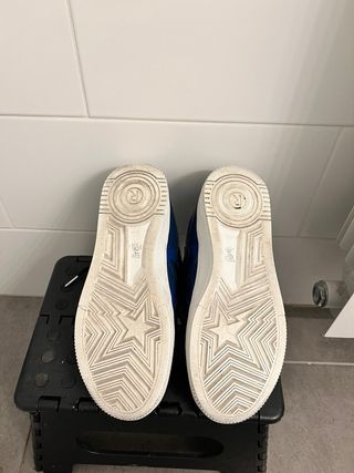 Zapatillas BAPE Originales Azul/Negro