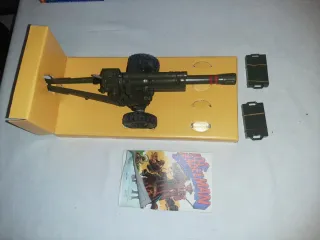 Cañón Madelman en caja.