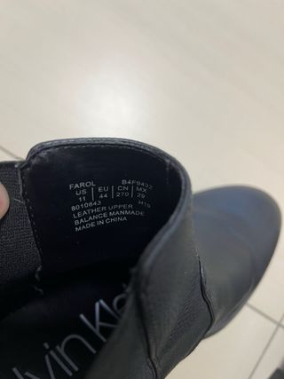 Stivaletti Calvin Klein Uomo Neri