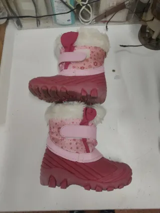 Botas de nieve niña talla 24