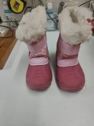 Botas de nieve niña talla 24