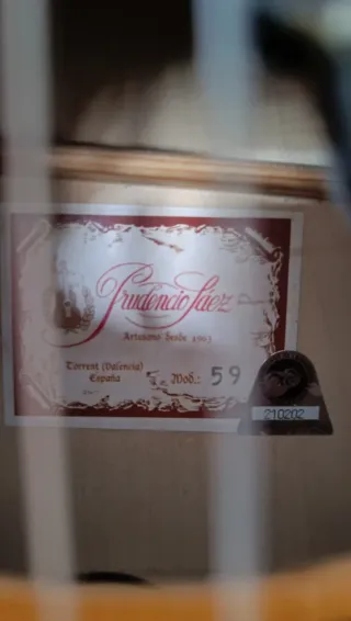 Guitarra Prudencio Sáez 6-CW 59