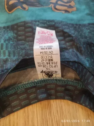 Disfraz Uma Descendientes DISNEY ORIGINAL 7-8 años