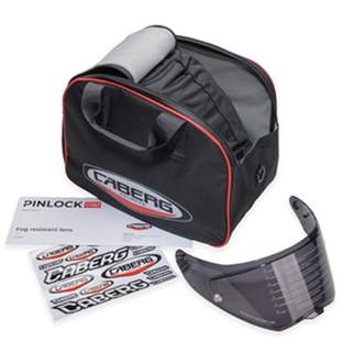 ¡22%DTO! CABERG CASCO GP01 E06 CARBON BLACK GLOSS