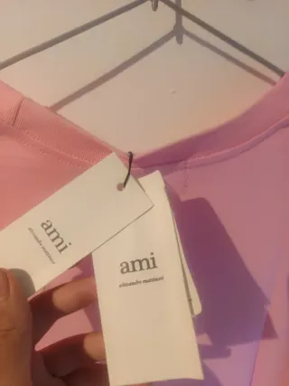 Camiseta Ami Paris Rosa