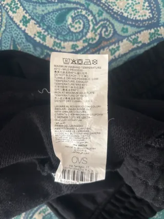 Felpa con cappuccio OVS nera