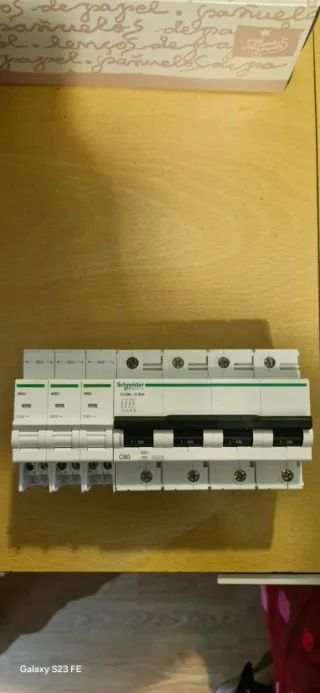 Magnetotérmico Schneider C80