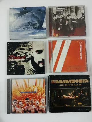 6 Rammstein CD CDs ELIGE