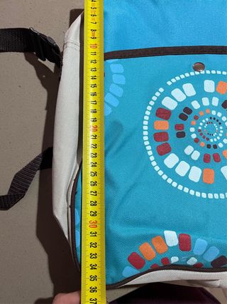 Bolso lona porta documentos con asa regulable