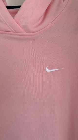 Sudadera oversize rosa Nike Talla L