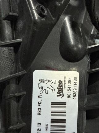 Faros Antiniebla Peugeot 508L