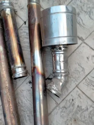 Tubos para estufa de pellets