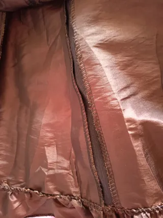 Falda vintage hecha a mano